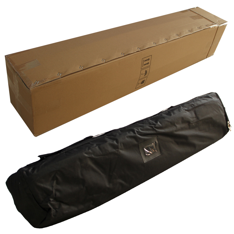 Supermarket pop up folding lightweight customized fabric promotion counter display folding table for trade show
