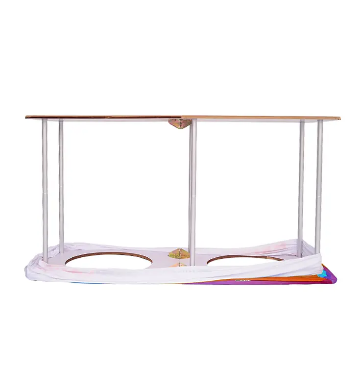 Printing Cover Aluminum Frame Tension Fabric Promotional Used Display Counter Table