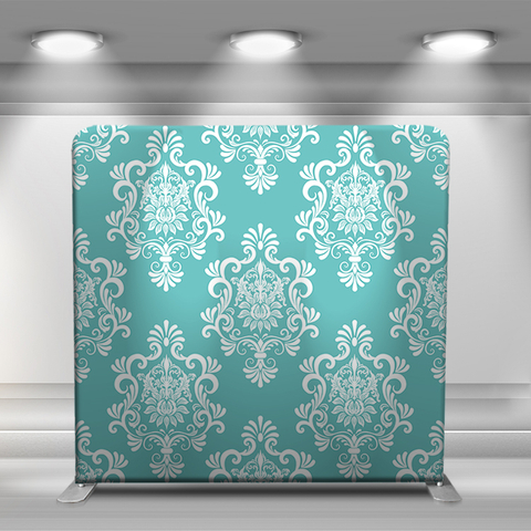 Green background and pattern