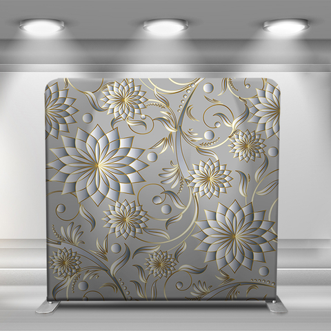 Flowers Engraving Texture