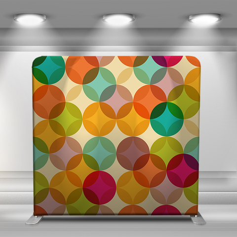 Repeating colorful circles