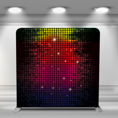 Repeating colored squares
