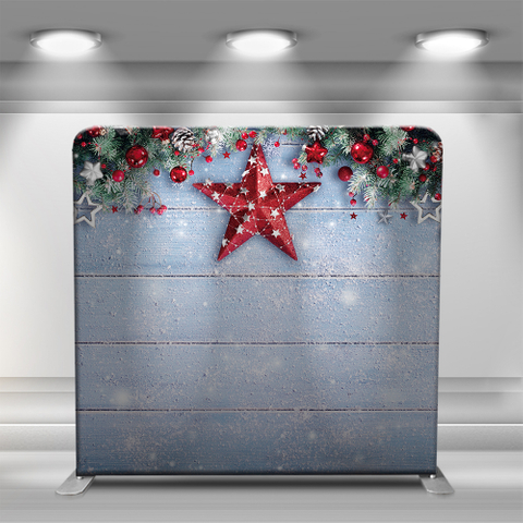 Christmas red star