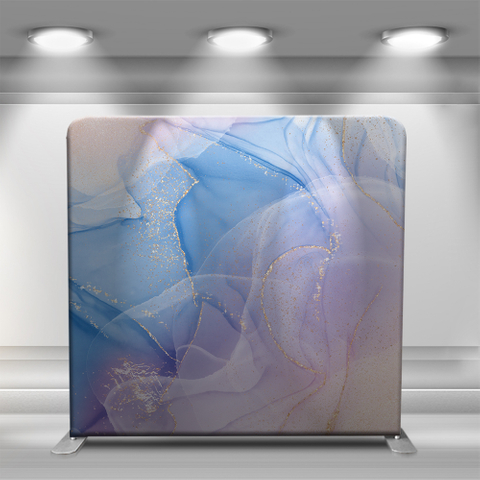 Blue purple gold texture marble