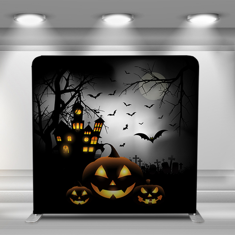 Halloween Pumpkin Head Castle
