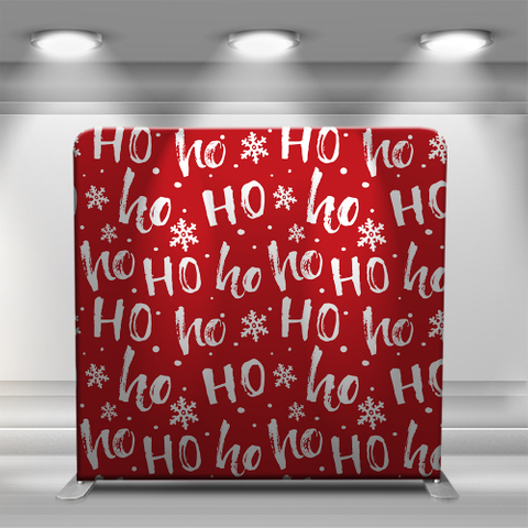 Red Christmas oh repeating pattern