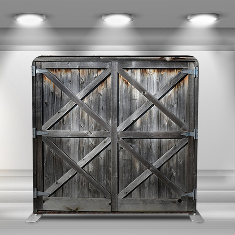 Wooden door background