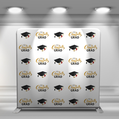 Repeat graduation season graduation cap logo