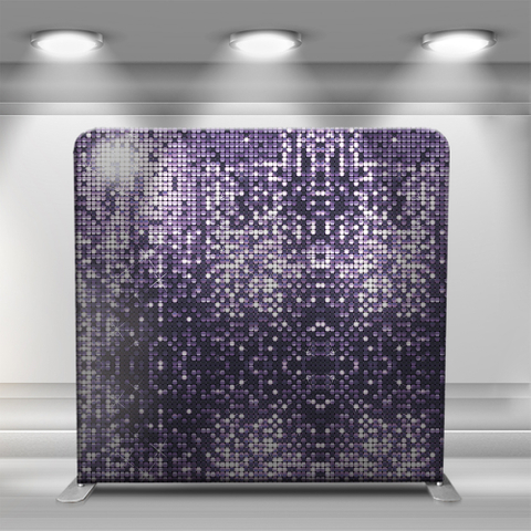 Purple sequin pattern