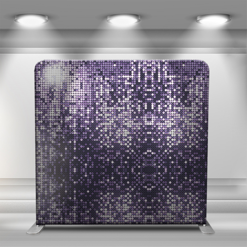 Purple sequin pattern