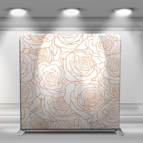 Orange rose texture