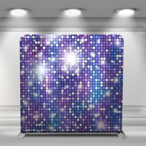 Purple sequins background