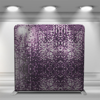 Purple sequin pattern