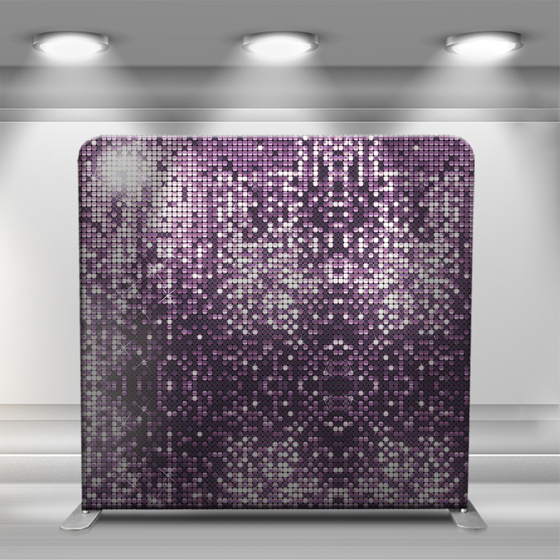 Purple sequin pattern