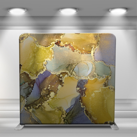 Gold marble design