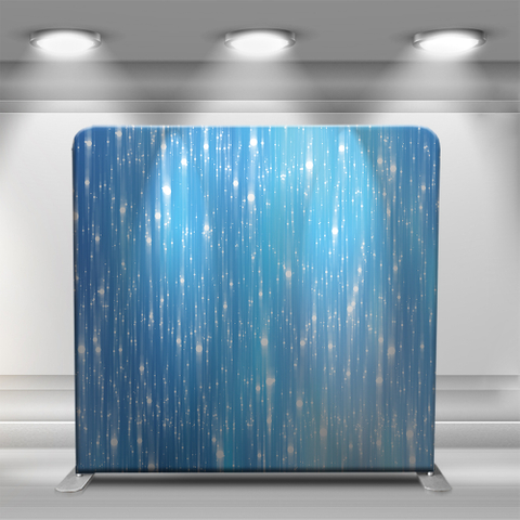 Cyan Glitter Background