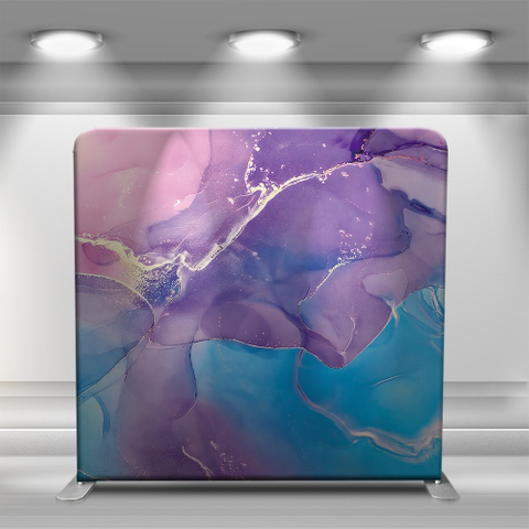 Blue purple gold texture marble