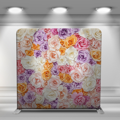 Repeating flower design