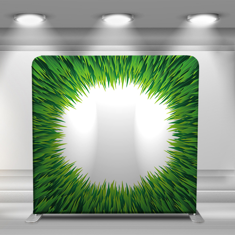 A circle of grass
